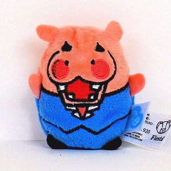 Aggretsuko Cutie Beans Series 1 -‎ Kabae with Clip Case - Picture 1 of 6